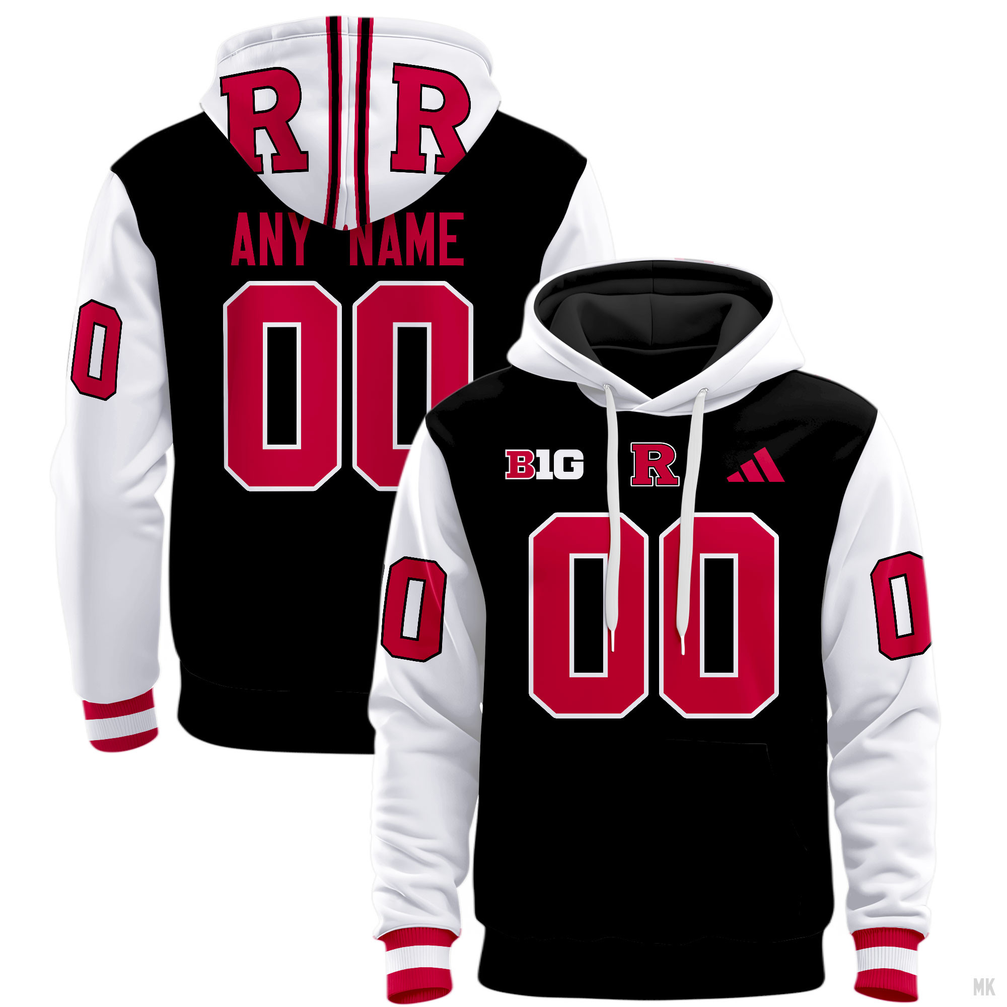 Rutgers Scarlet Knights Football Hoodie - Famjoys Rutgers Scarlet Knights Football Hoodie - Famjoys