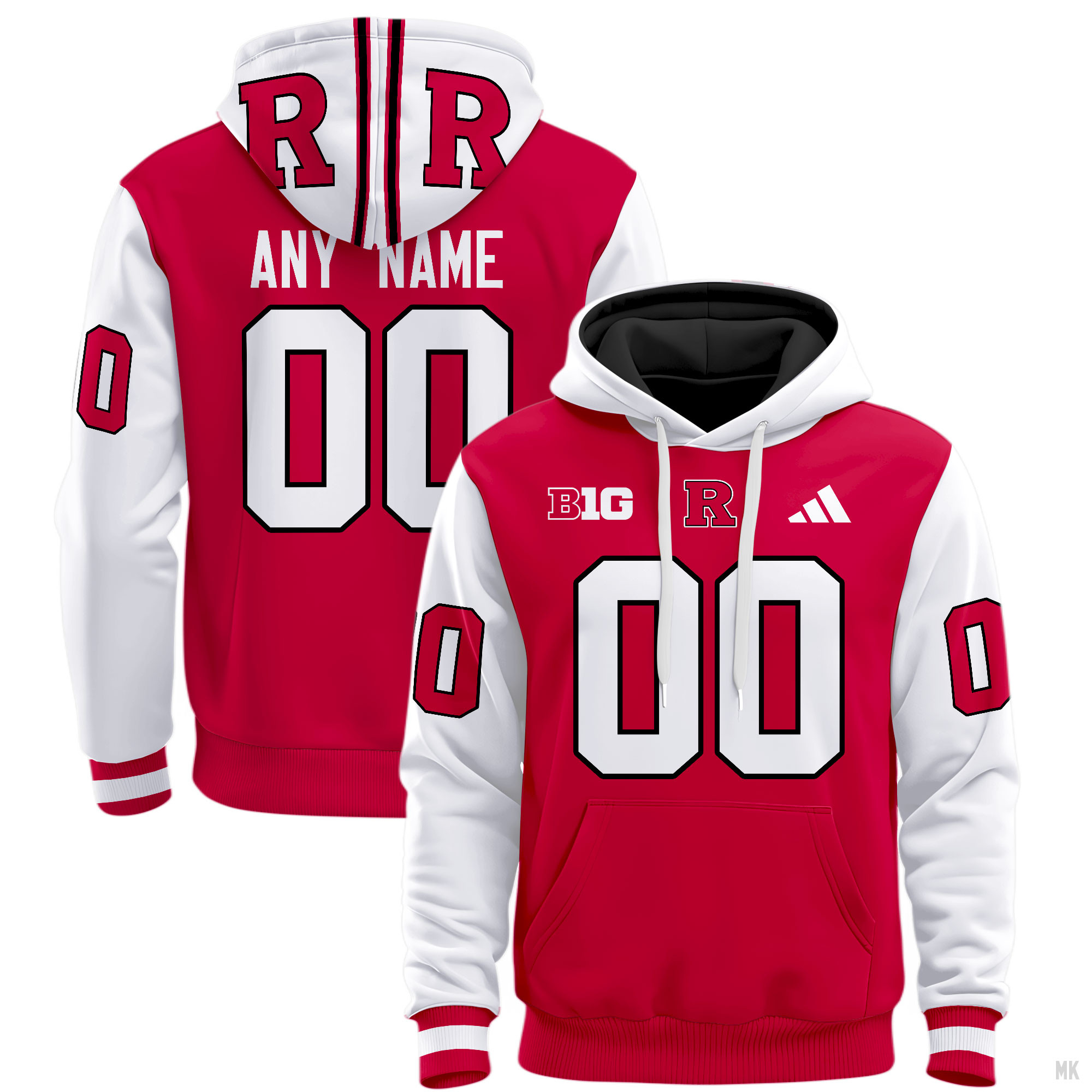 Rutgers Scarlet Knights Football Hoodie - Famjoys Rutgers Scarlet Knights Football Hoodie - Famjoys