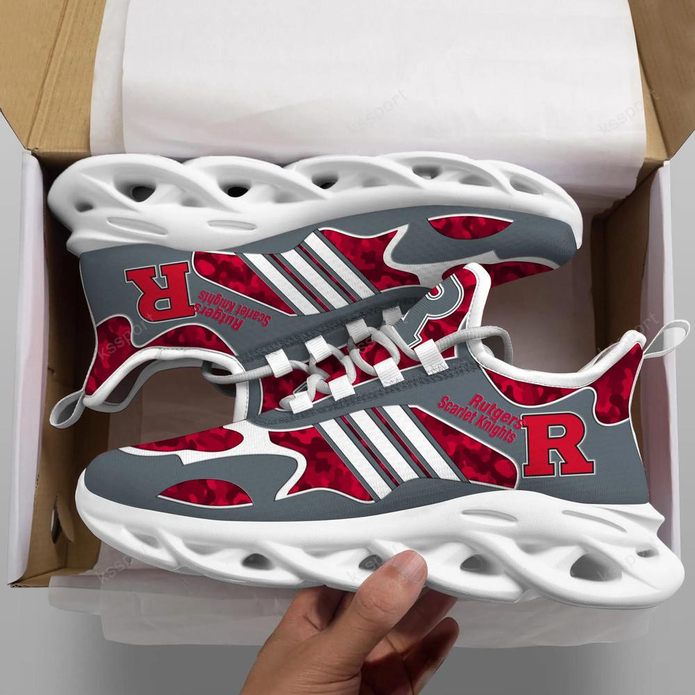 Rutgers Scarlet Knights Max Soul Clunky, Camo Running Sneakers For Fan Ever - Famjoys Rutgers Scarlet Knights Max Soul Clunky, Camo Running Sneakers For Fan Ever - Famjoys
