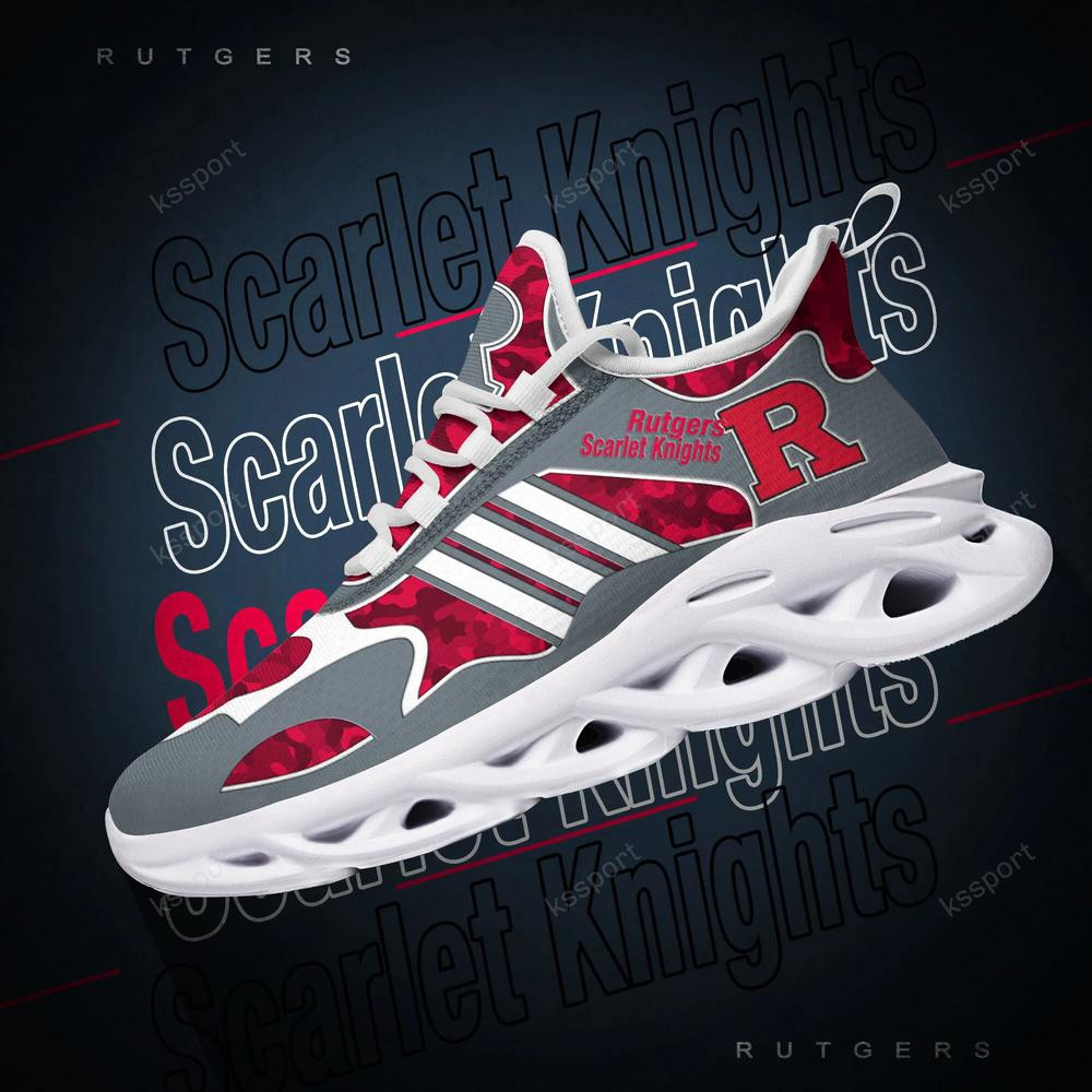 Rutgers Scarlet Knights Max Soul Clunky, Camo Running Sneakers For Fan Ever - Famjoys Rutgers Scarlet Knights Max Soul Clunky, Camo Running Sneakers For Fan Ever - Famjoys
