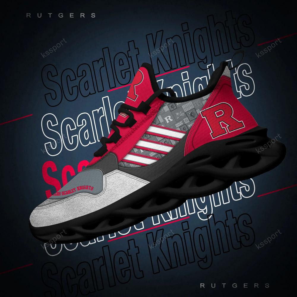 Rutgers Scarlet Knights Max Soul Clunky, Running Sneakers - Famjoys Rutgers Scarlet Knights Max Soul Clunky, Running Sneakers - Famjoys