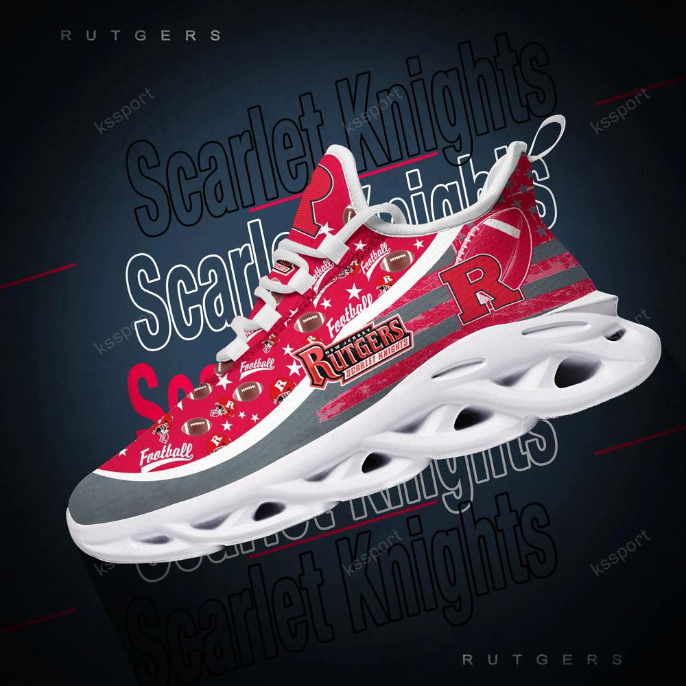 Rutgers Scarlet Knights Max Soul Clunky Sneakers - Famjoys Rutgers Scarlet Knights Max Soul Clunky Sneakers - Famjoys
