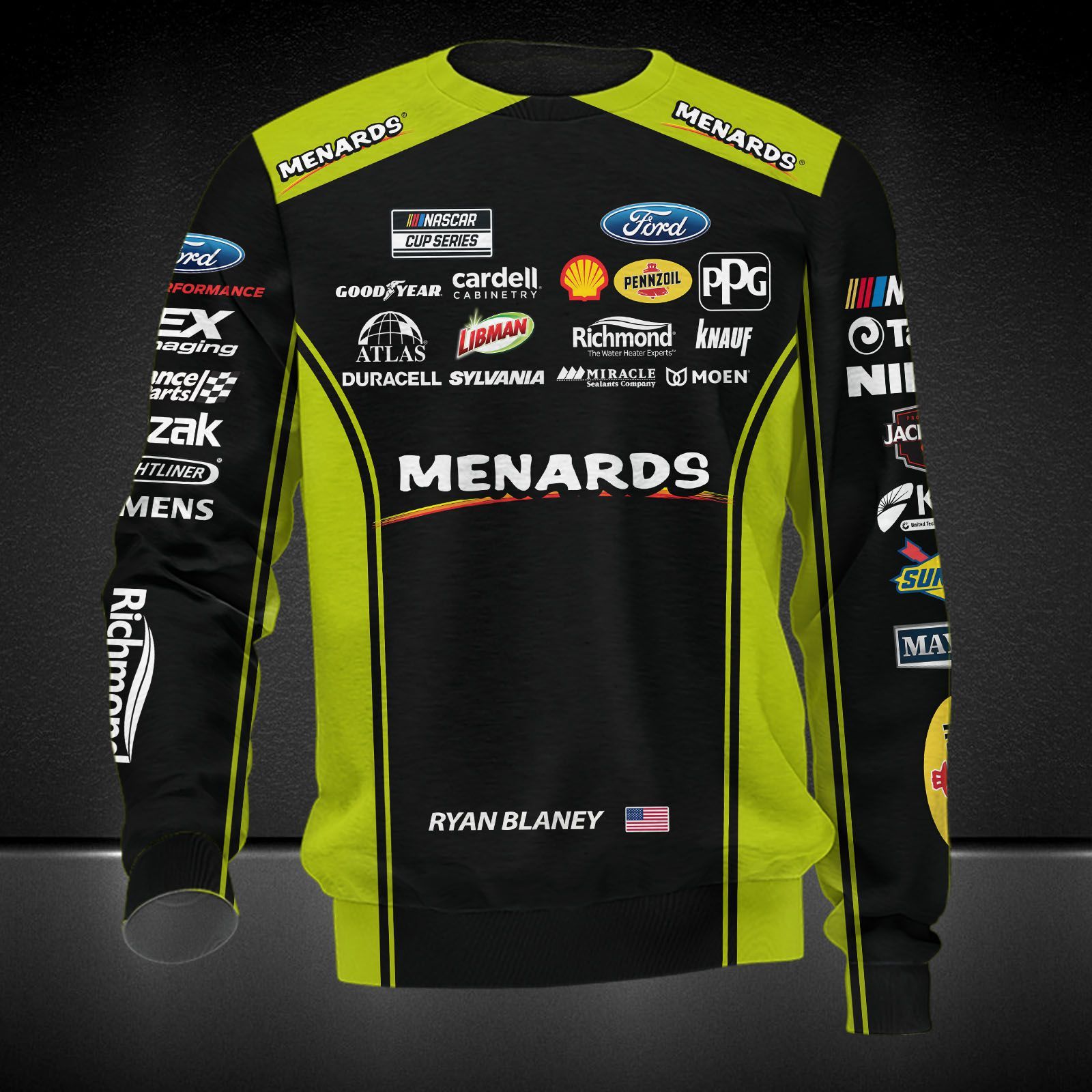 Ryan Blaney - Team Penske Printing T-Shirt, Polo, Hoodie, Zip, Bomber 9183 - Famjoys Ryan Blaney - Team Penske Printing T-Shirt, Polo, Hoodie, Zip, Bomber 9183 - Famjoys