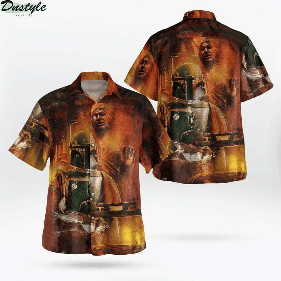 S Han Solo Carbonite Hawaiian Shirt - Famjoys S Han Solo Carbonite Hawaiian Shirt - Famjoys