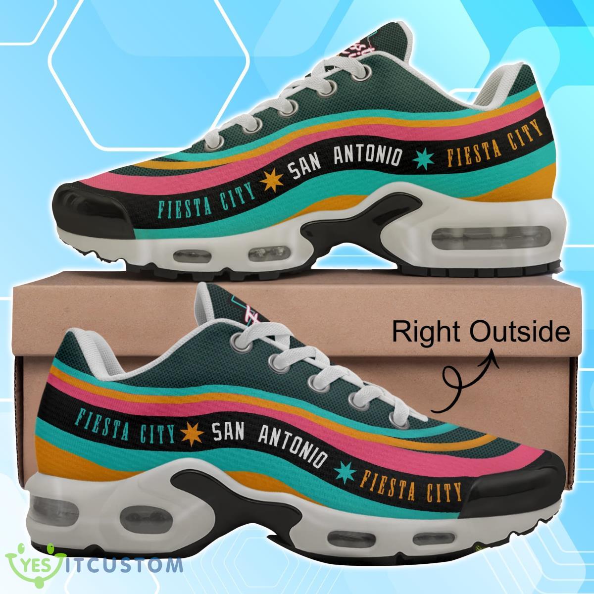 San Antonio Basketball Air Cushion Shoes Personalized Name Air Cushion Sports Shoes Sneaker KLTNS220428 - Famjoys San Antonio Basketball Air Cushion Shoes Personalized Name Air Cushion Sports Shoes Sneaker KLTNS220428 - Famjoys