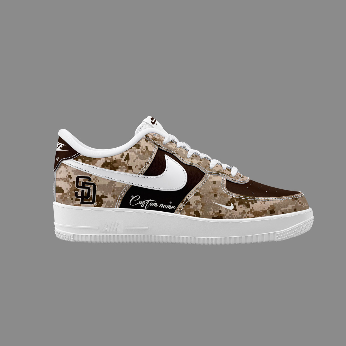 San Diego Padres Camo Sneakers Custom Name-SP02042402ID10DS10 - Famjoys San Diego Padres Camo Sneakers Custom Name-SP02042402ID10DS10 - Famjoys