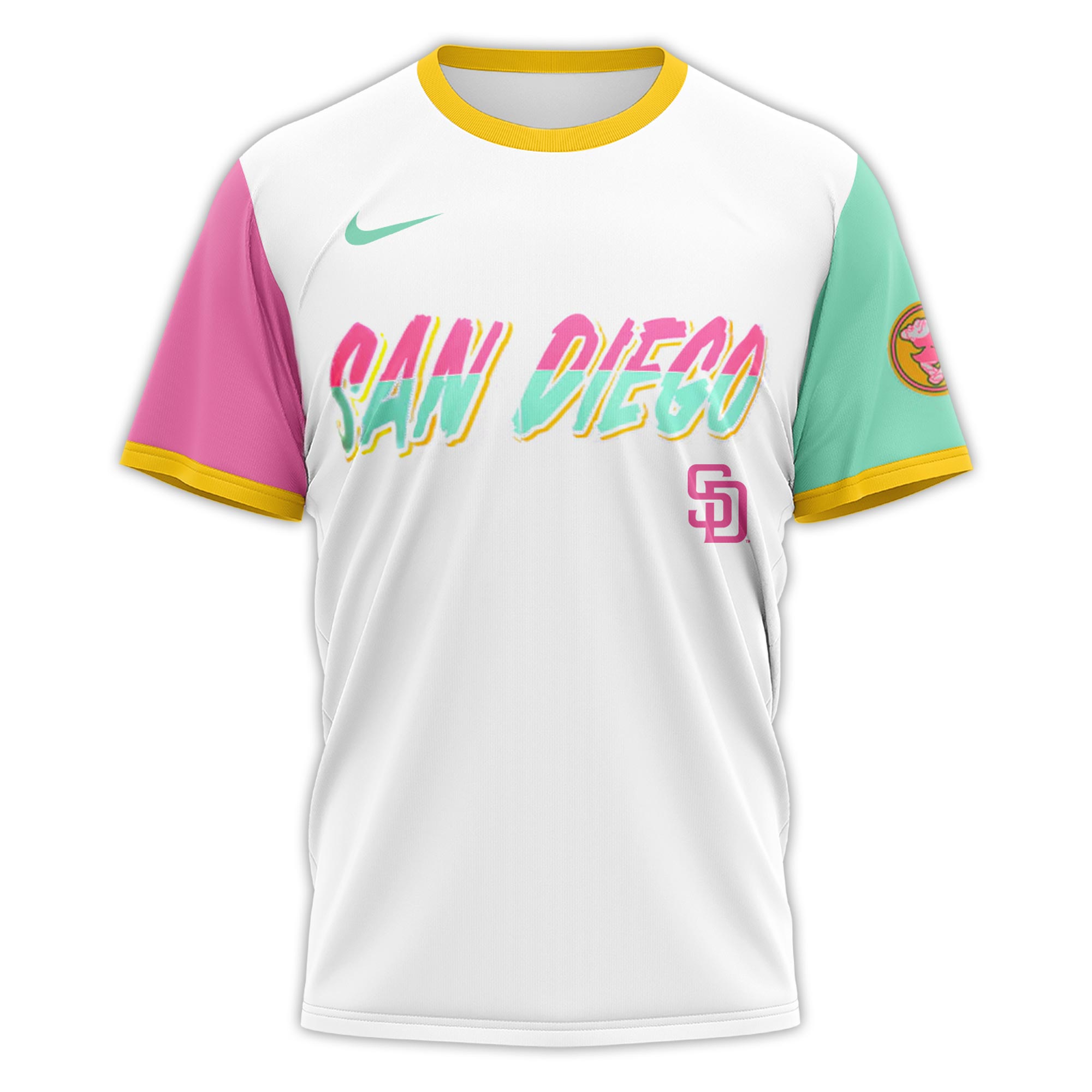 San Diego Padres City Connect Tshirt - Famjoys San Diego Padres City Connect Tshirt - Famjoys