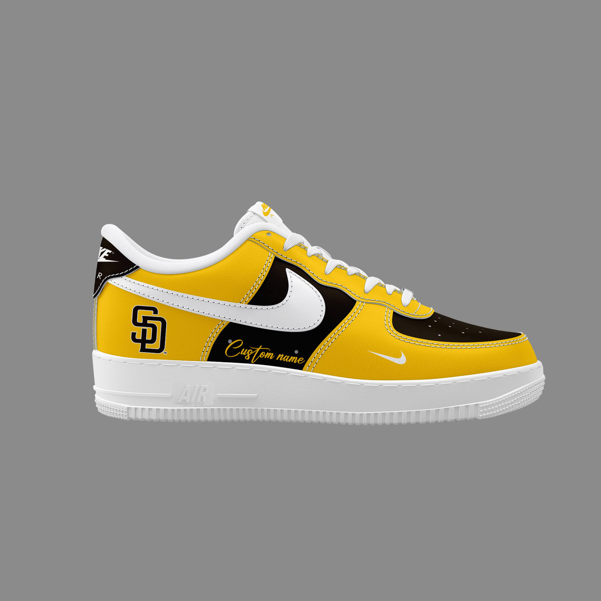 San Diego Padres Custom Name Sneakers-SP02042403ID10DS10 - Famjoys San Diego Padres Custom Name Sneakers-SP02042403ID10DS10 - Famjoys