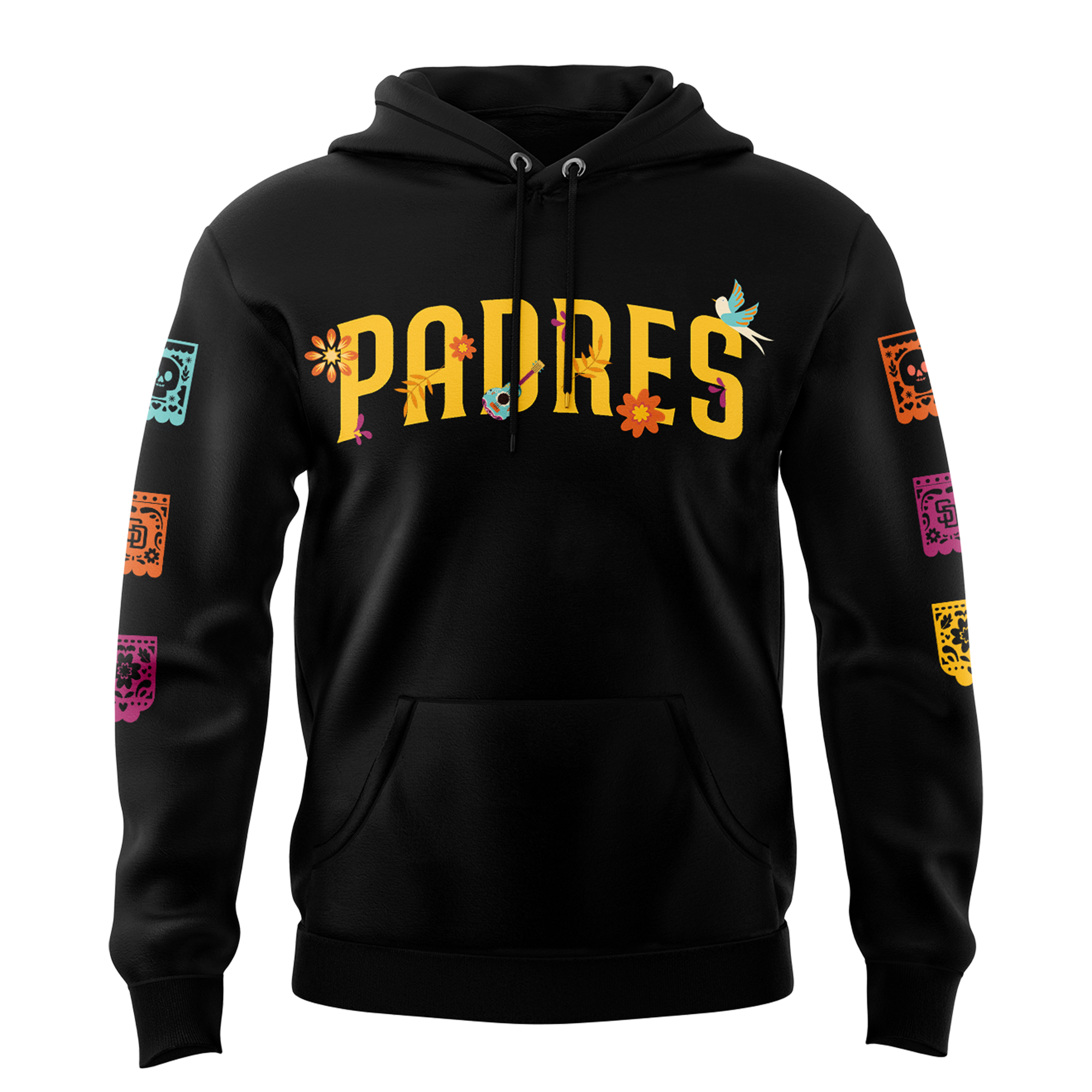 San Diego Padres Dia De Los Muertos Premium Hoodie - Famjoys San Diego Padres Dia De Los Muertos Premium Hoodie - Famjoys