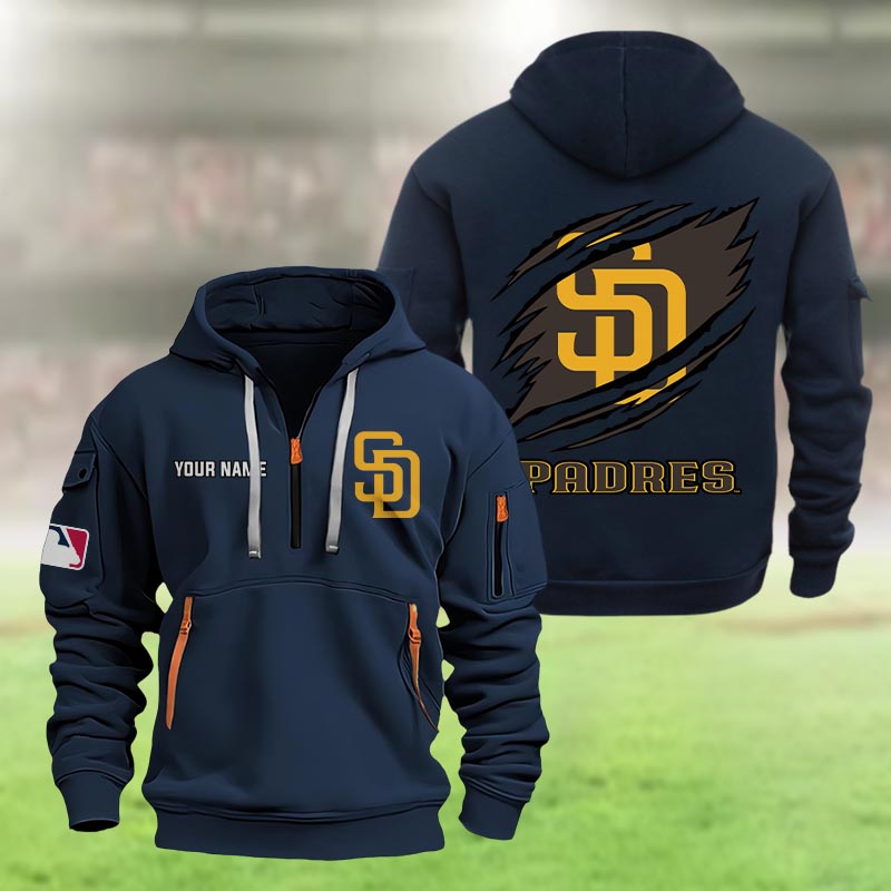 San Diego Padres Heavy Hoodie - Famjoys San Diego Padres Heavy Hoodie - Famjoys