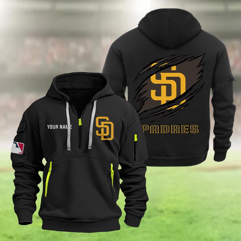 San Diego Padres Heavy Hoodie - Famjoys San Diego Padres Heavy Hoodie - Famjoys