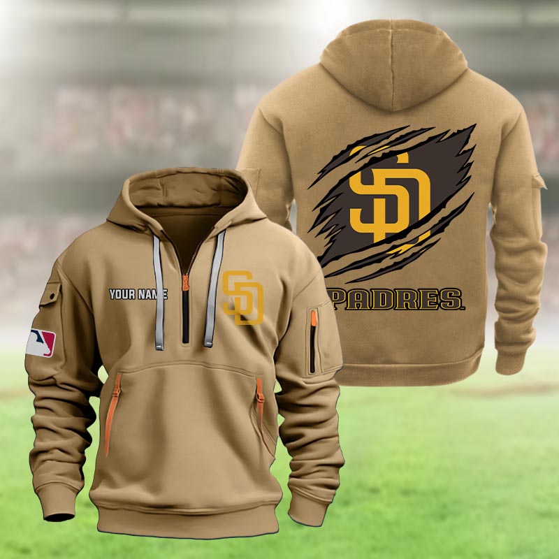 San Diego Padres Heavy Hoodie - Famjoys San Diego Padres Heavy Hoodie - Famjoys