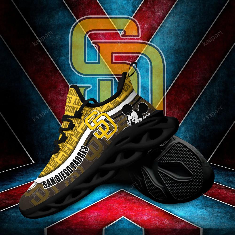 San Diego Padres Max Soul Clunky Sneakers - Famjoys San Diego Padres Max Soul Clunky Sneakers - Famjoys