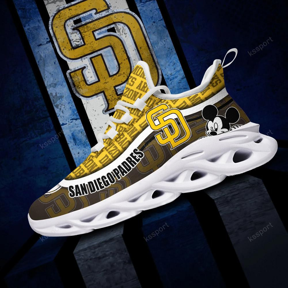 San Diego Padres Max Soul Clunky Sneakers - Famjoys San Diego Padres Max Soul Clunky Sneakers - Famjoys