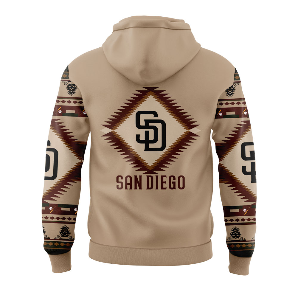 San Diego Padres Native American Heritage Hoodie Set+NT22122440ID10DS11 - Famjoys San Diego Padres Native American Heritage Hoodie Set+NT22122440ID10DS11 - Famjoys