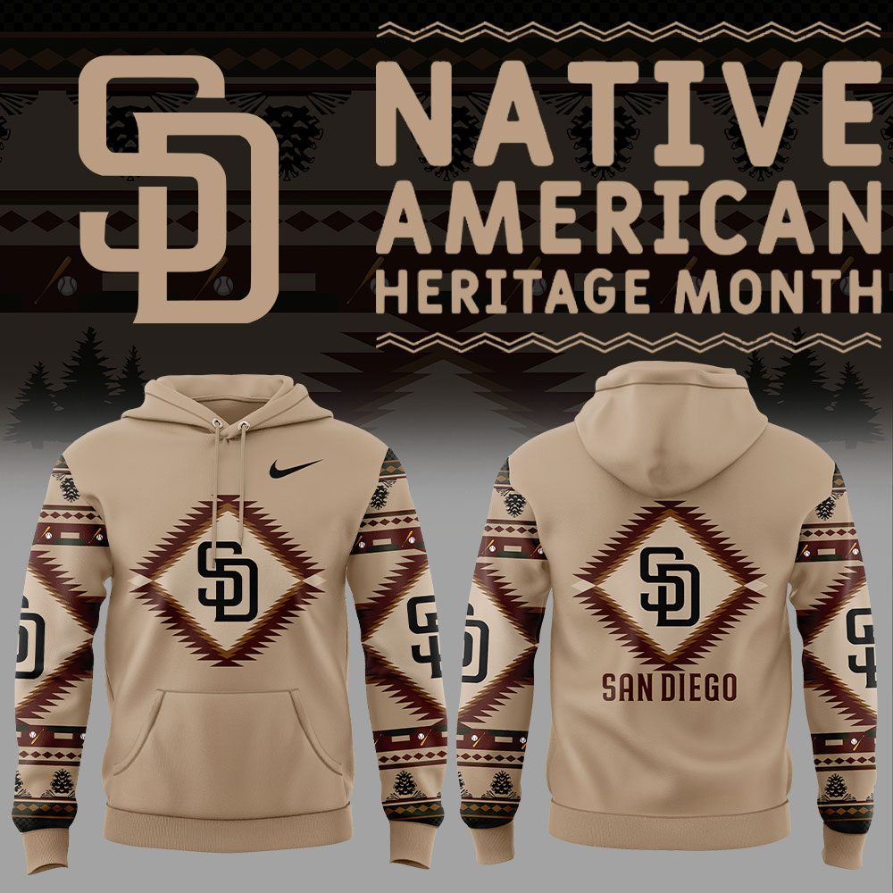 San Diego Padres Native American Heritage Hoodie Set+NT22122440ID10DS11 - Famjoys San Diego Padres Native American Heritage Hoodie Set+NT22122440ID10DS11 - Famjoys