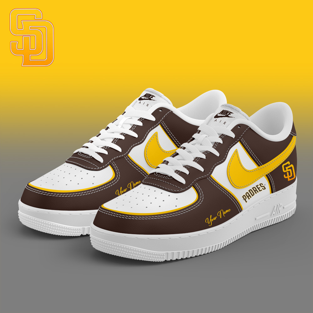 San Diego Padres Sneakers Custom Name for Fans-SP20042407ID10 - Famjoys San Diego Padres Sneakers Custom Name for Fans-SP20042407ID10 - Famjoys