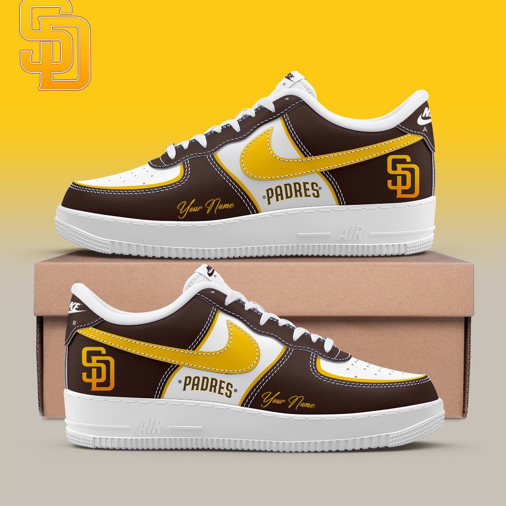San Diego Padres Sneakers Custom Name for Fans-SP20042407ID10 - Famjoys San Diego Padres Sneakers Custom Name for Fans-SP20042407ID10 - Famjoys