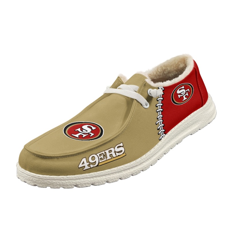 San Francisco 49ers – Hey Dude Wendy With Warm Fur Lining - Famjoys San Francisco 49ers – Hey Dude Wendy With Warm Fur Lining - Famjoys