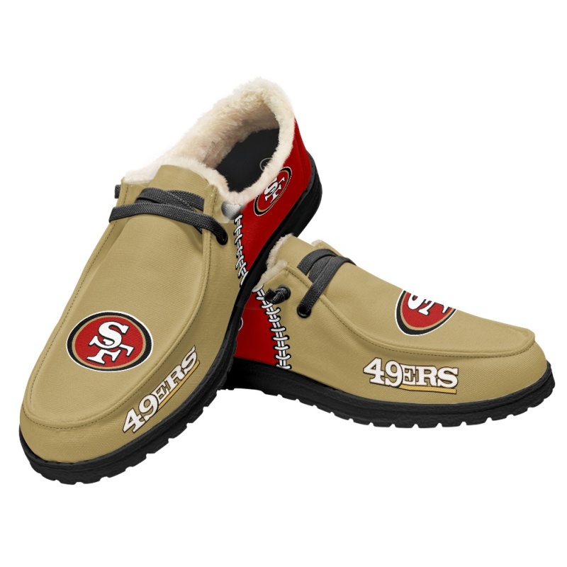 San Francisco 49ers – Hey Dude Wendy With Warm Fur Lining - Famjoys San Francisco 49ers – Hey Dude Wendy With Warm Fur Lining - Famjoys