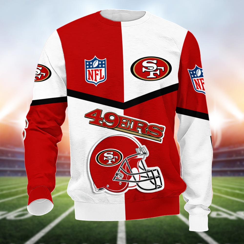 San Francisco 49ers 3D Caftan - Famjoys San Francisco 49ers 3D Caftan - Famjoys