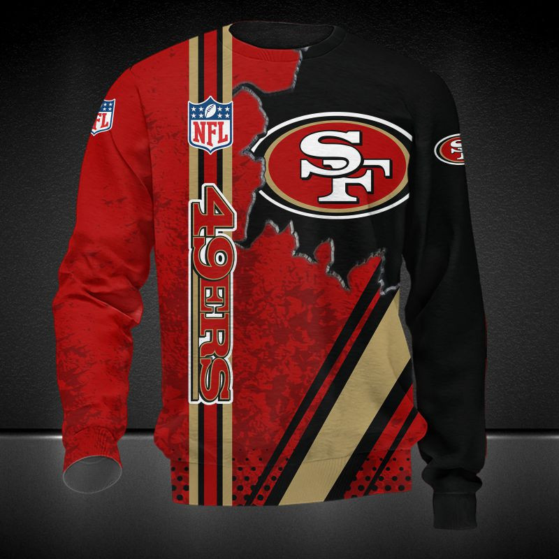 San Francisco 49ers All Over Print Caftan3705 - Famjoys San Francisco 49ers All Over Print Caftan3705 - Famjoys