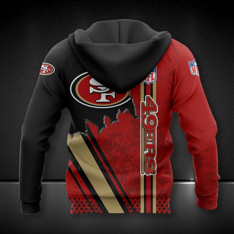 San Francisco 49ers All Over Print Caftan3705 - Famjoys San Francisco 49ers All Over Print Caftan3705 - Famjoys