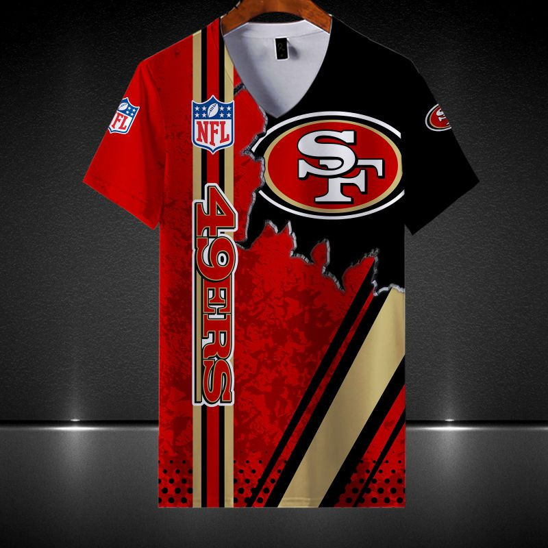 San Francisco 49ers All Over Print Caftan3705 - Famjoys San Francisco 49ers All Over Print Caftan3705 - Famjoys