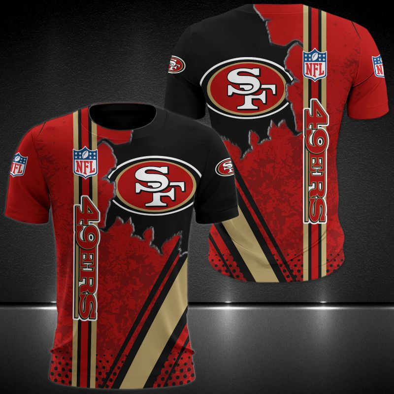 San Francisco 49ers All Over Print Caftan3705 - Famjoys San Francisco 49ers All Over Print Caftan3705 - Famjoys