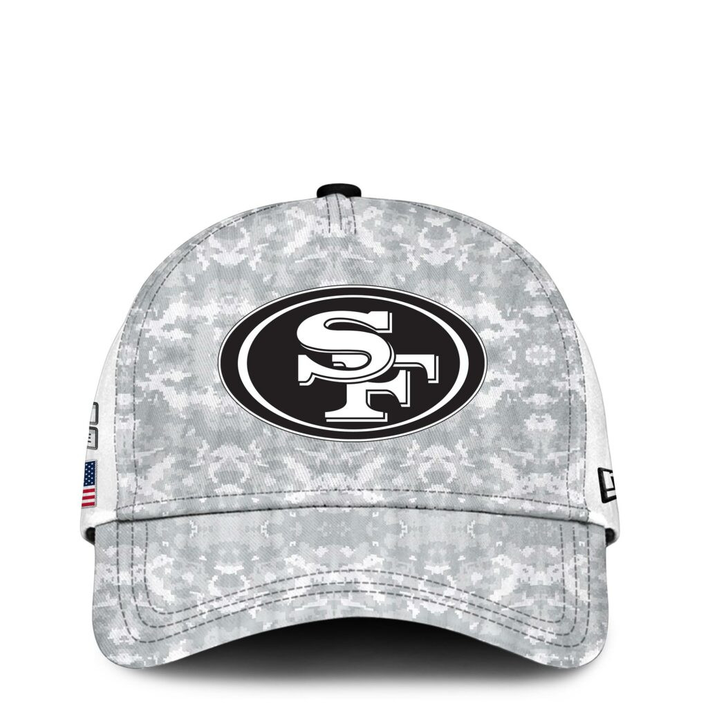 San Francisco 49ers Arctic Camo Salute to Service Club Hoodie Edition - Famjoys San Francisco 49ers Arctic Camo Salute to Service Club Hoodie Edition - Famjoys