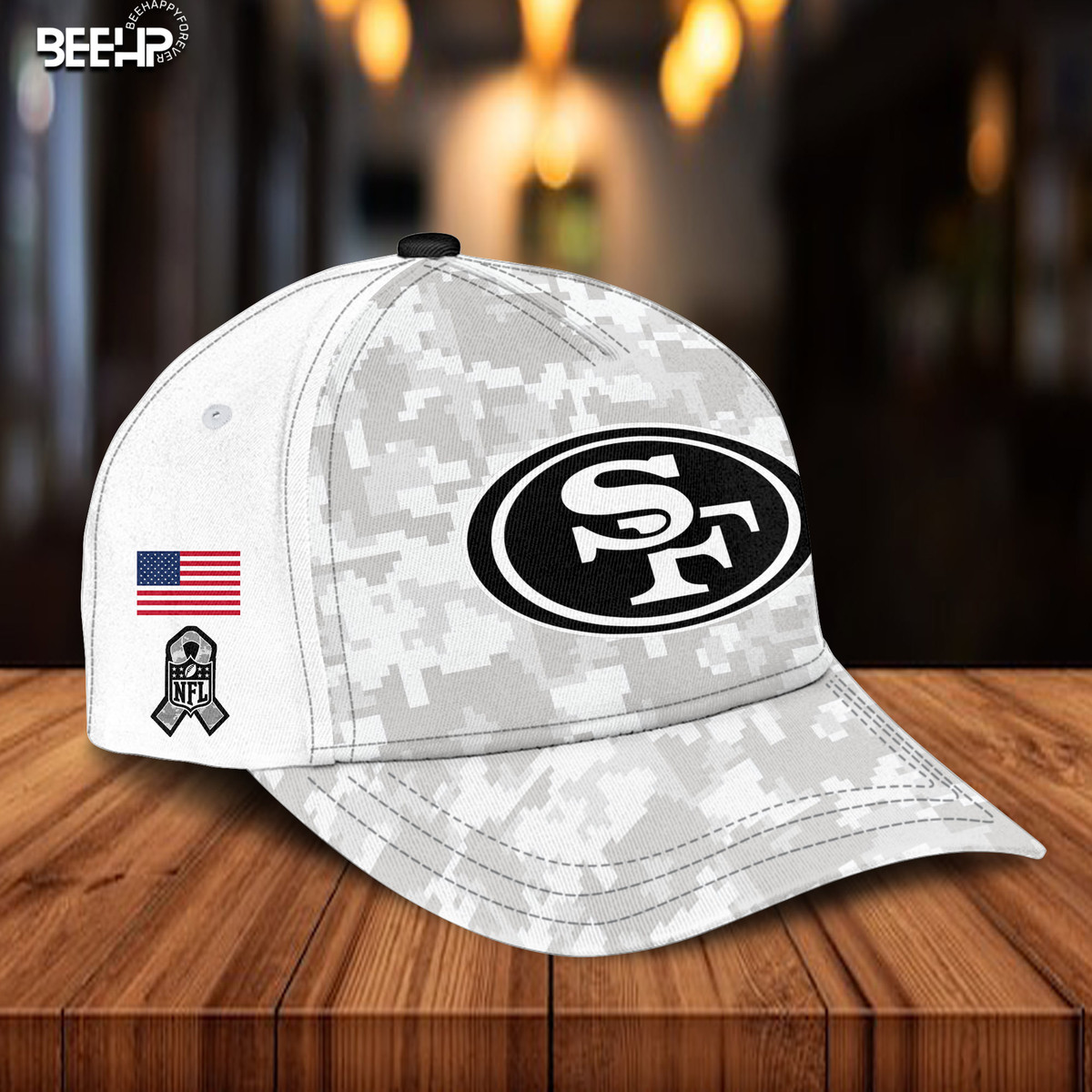 San Francisco 49ers Camo Salute to Service Combo - Famjoys San Francisco 49ers Camo Salute to Service Combo - Famjoys
