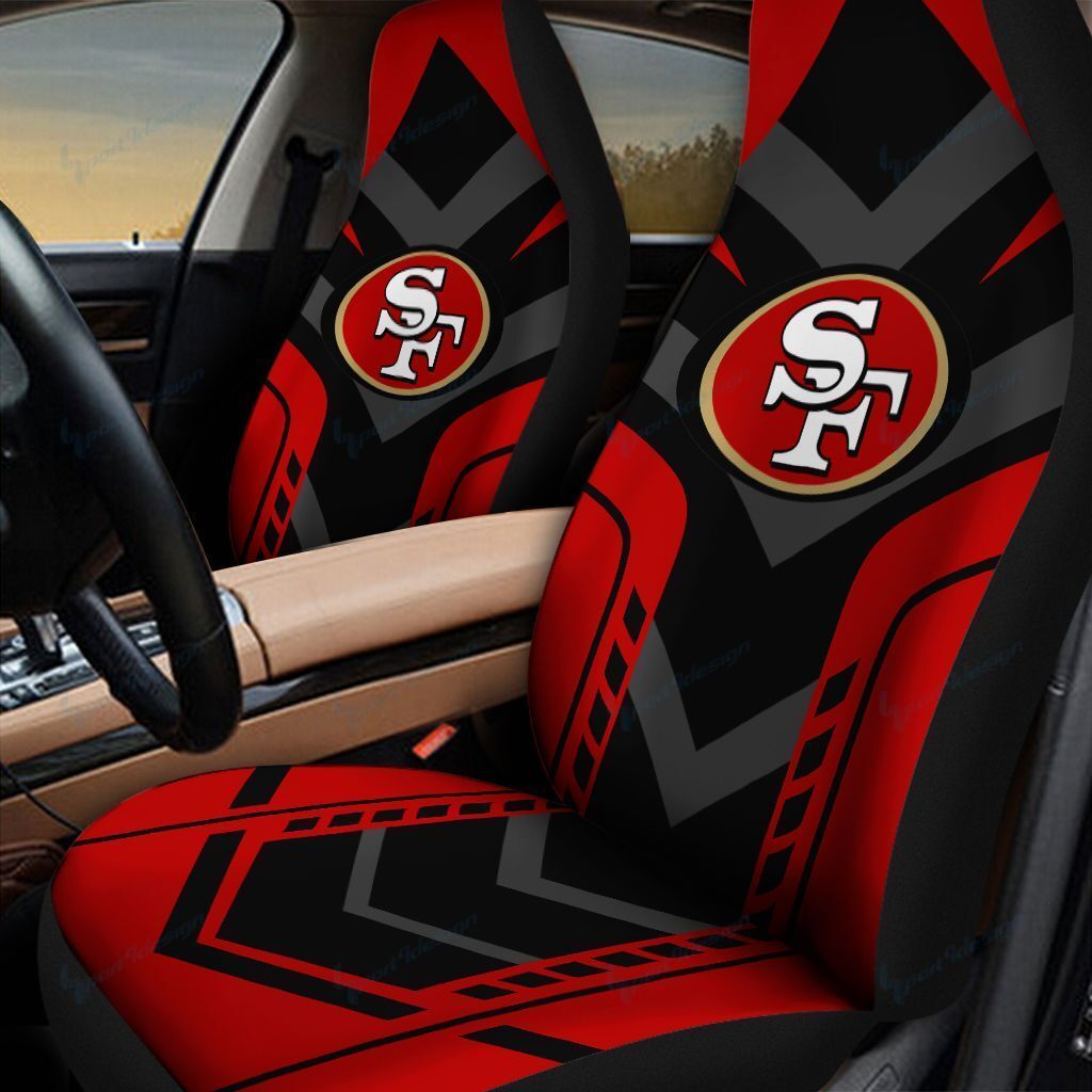 San Francisco 49ers Car Seat Cover 025 - Famjoys San Francisco 49ers Car Seat Cover 025 - Famjoys