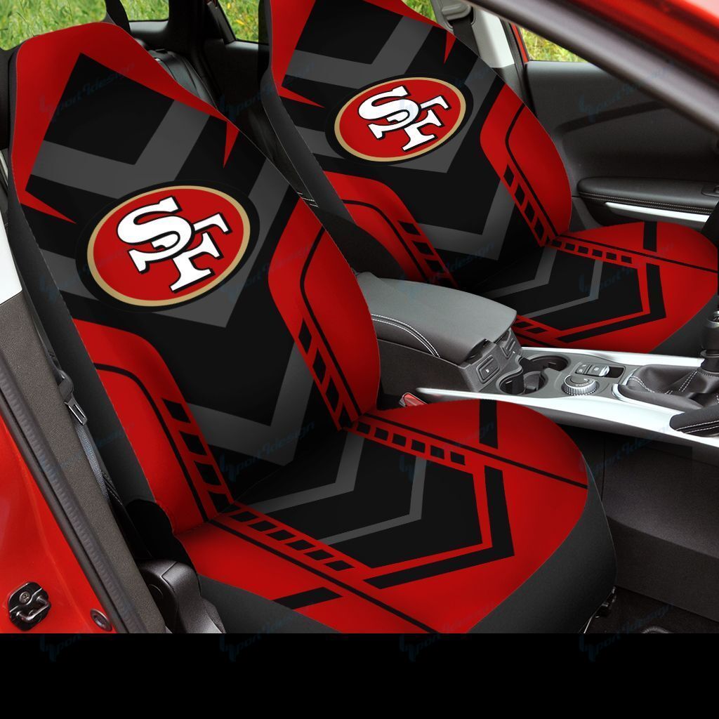 San Francisco 49ers Car Seat Cover 025 - Famjoys San Francisco 49ers Car Seat Cover 025 - Famjoys