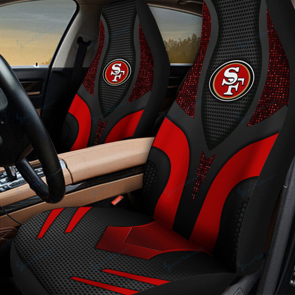 San Francisco 49ers Car Seat Covers BG05 - Famjoys San Francisco 49ers Car Seat Covers BG05 - Famjoys