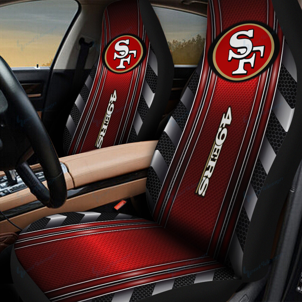 San Francisco 49ers Car Seat Covers BG187 - Famjoys San Francisco 49ers Car Seat Covers BG187 - Famjoys
