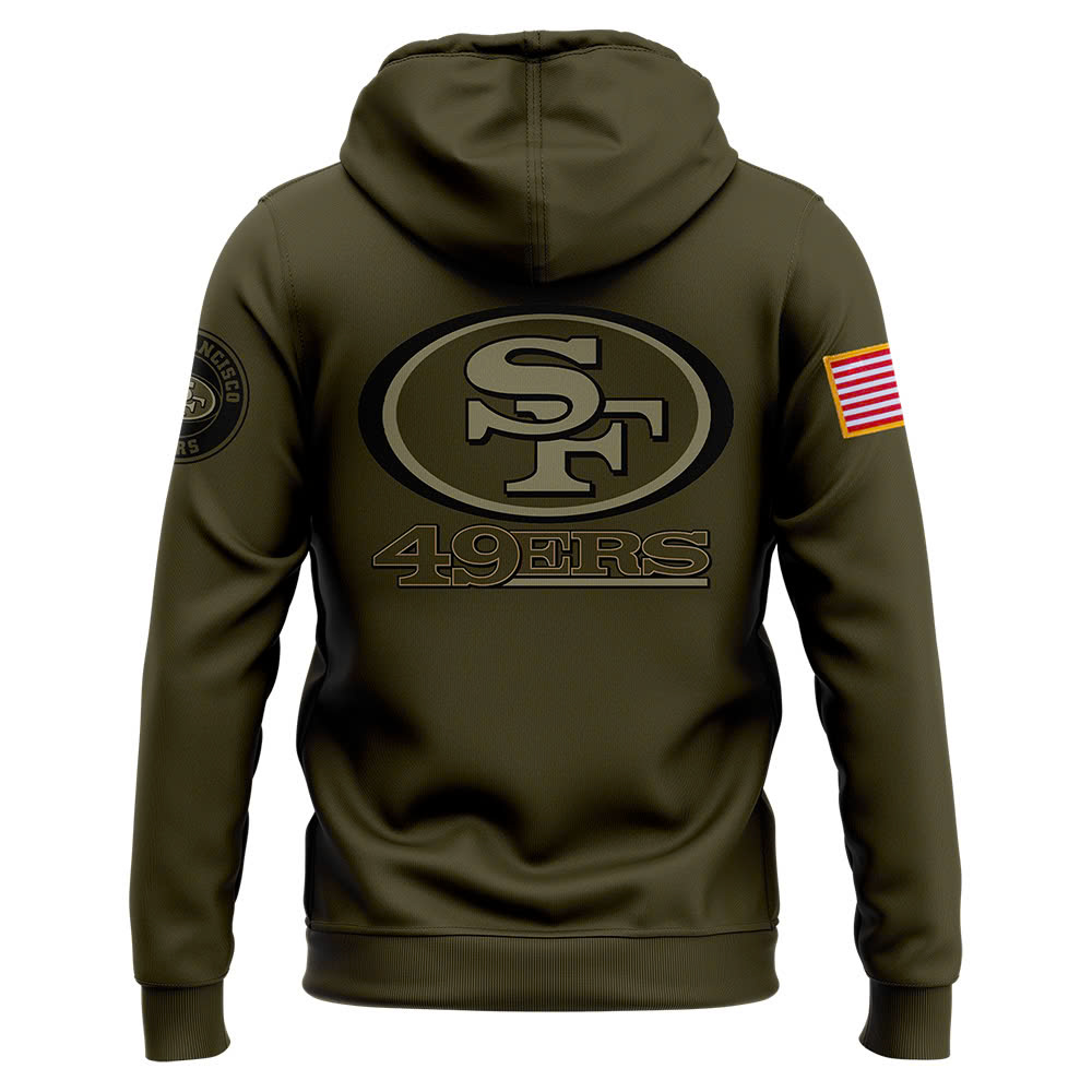 San Francisco 49ers Crucial Catch Club Pullover Hoodie - Famjoys San Francisco 49ers Crucial Catch Club Pullover Hoodie - Famjoys