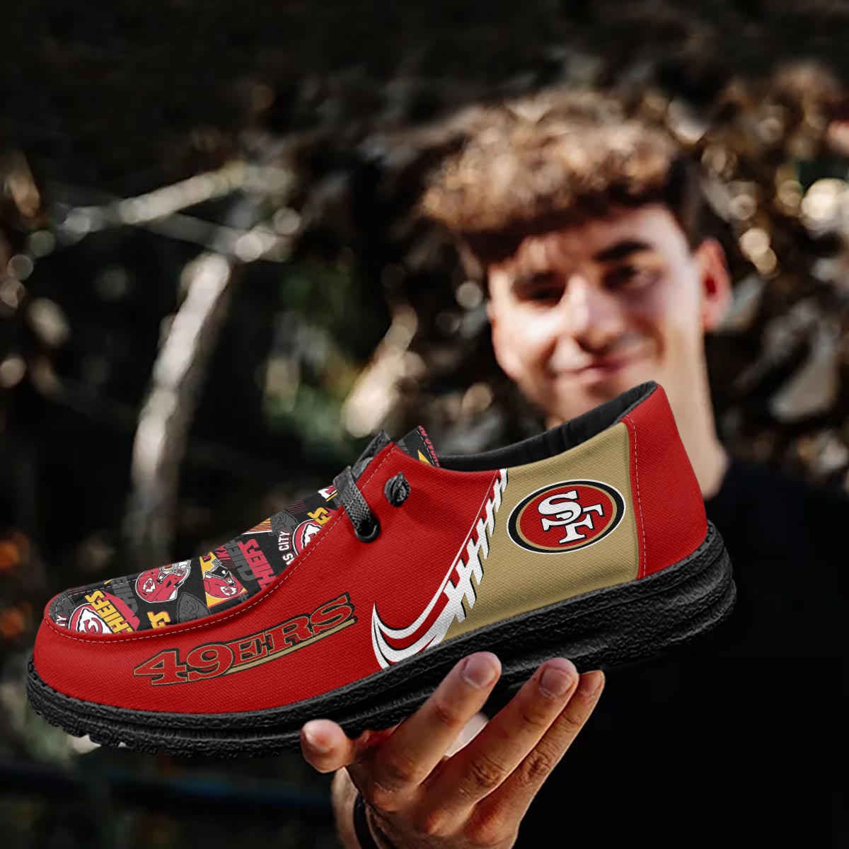 San Francisco 49ers Hey Dudes - Famjoys San Francisco 49ers Hey Dudes - Famjoys