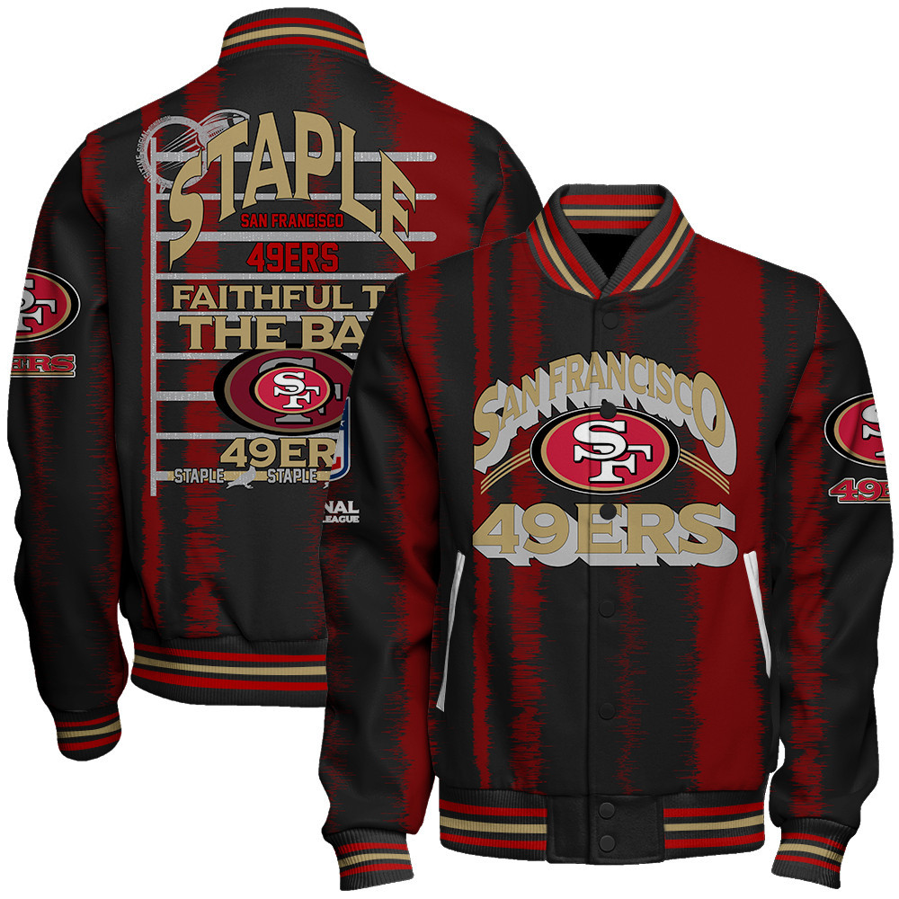 San Francisco 49ers - Independent, Individual Unisex Varsity Jacket
