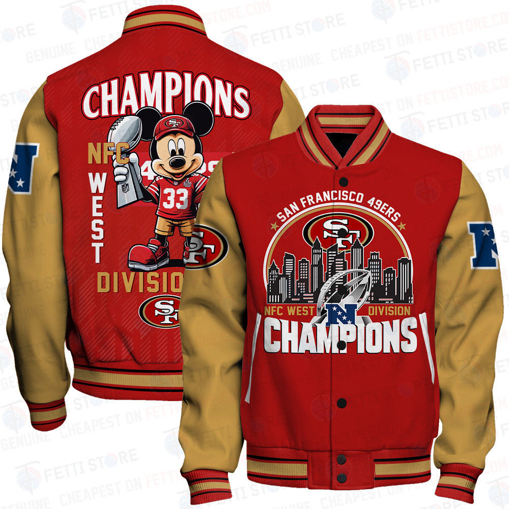 San Francisco 49ers National Football League We Are Lions Varsity Jacket STM V6 - Famjoys San Francisco 49ers National Football League We Are Lions Varsity Jacket STM V6 - Famjoys