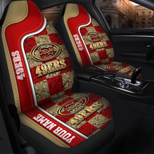 San Francisco 49ers Personalized Car Seat Covers BGCSC661 - Famjoys San Francisco 49ers Personalized Car Seat Covers BGCSC661 - Famjoys
