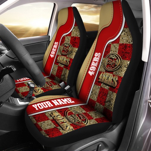 San Francisco 49ers Personalized Car Seat Covers BGCSC661 - Famjoys San Francisco 49ers Personalized Car Seat Covers BGCSC661 - Famjoys