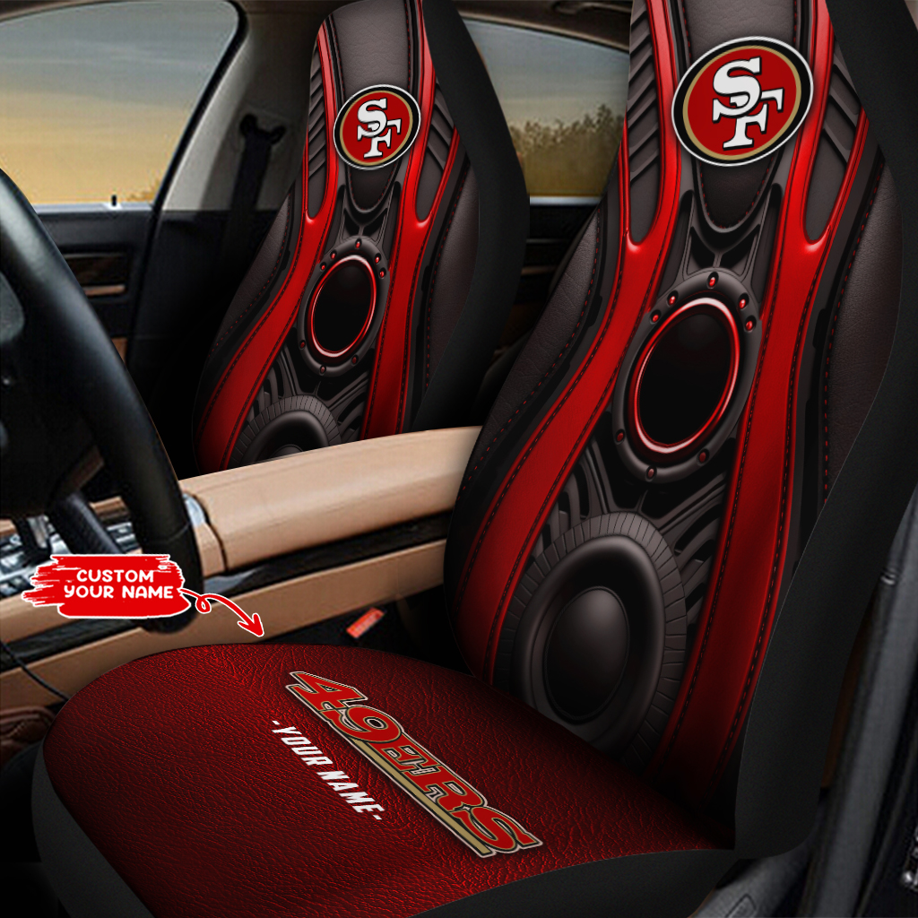 San Francisco 49ers Personalized Car Seat Covers BGCSC708 - Famjoys San Francisco 49ers Personalized Car Seat Covers BGCSC708 - Famjoys
