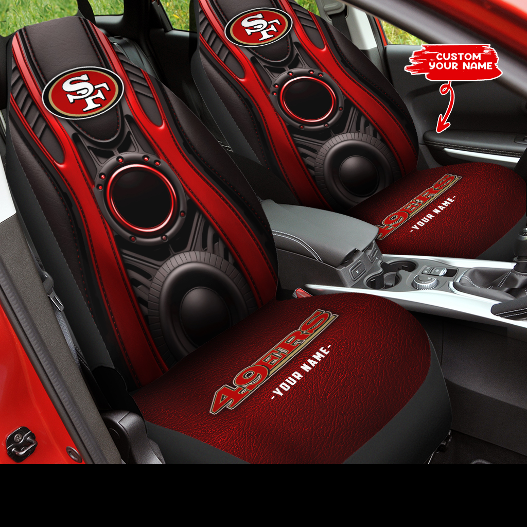 San Francisco 49ers Personalized Car Seat Covers BGCSC708 - Famjoys San Francisco 49ers Personalized Car Seat Covers BGCSC708 - Famjoys