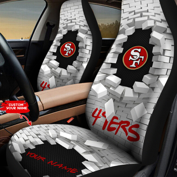 San Francisco 49ers Personalized Car Seat Covers BGCSC732 - Famjoys San Francisco 49ers Personalized Car Seat Covers BGCSC732 - Famjoys