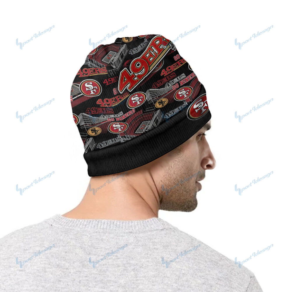 San Francisco 49ers Personalized Wool Beanie 104 - Famjoys San Francisco 49ers Personalized Wool Beanie 104 - Famjoys