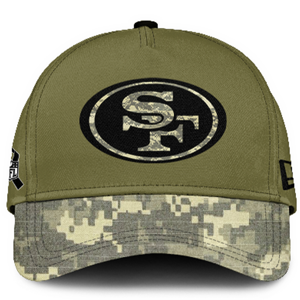 San Francisco 49ers Salute to Service Club Camo Hoodie #1 - Famjoys San Francisco 49ers Salute to Service Club Camo Hoodie #1 - Famjoys