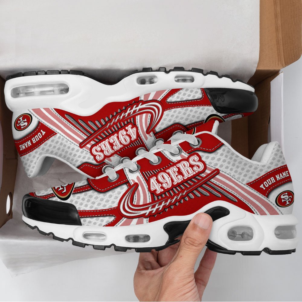 San Francisco 49ers TN Shoes Custom Your Name, Sport Team Shoes, Shoes For Sport Lovers, Gifts For Fans ETRG-62469 - Famjoys San Francisco 49ers TN Shoes Custom Your Name, Sport Team Shoes, Shoes For Sport Lovers, Gifts For Fans ETRG-62469 - Famjoys