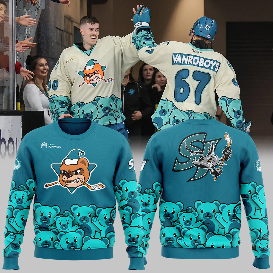 San Jose Barracuda SWEATSHIRT 2024 - Famjoys San Jose Barracuda SWEATSHIRT 2024 - Famjoys