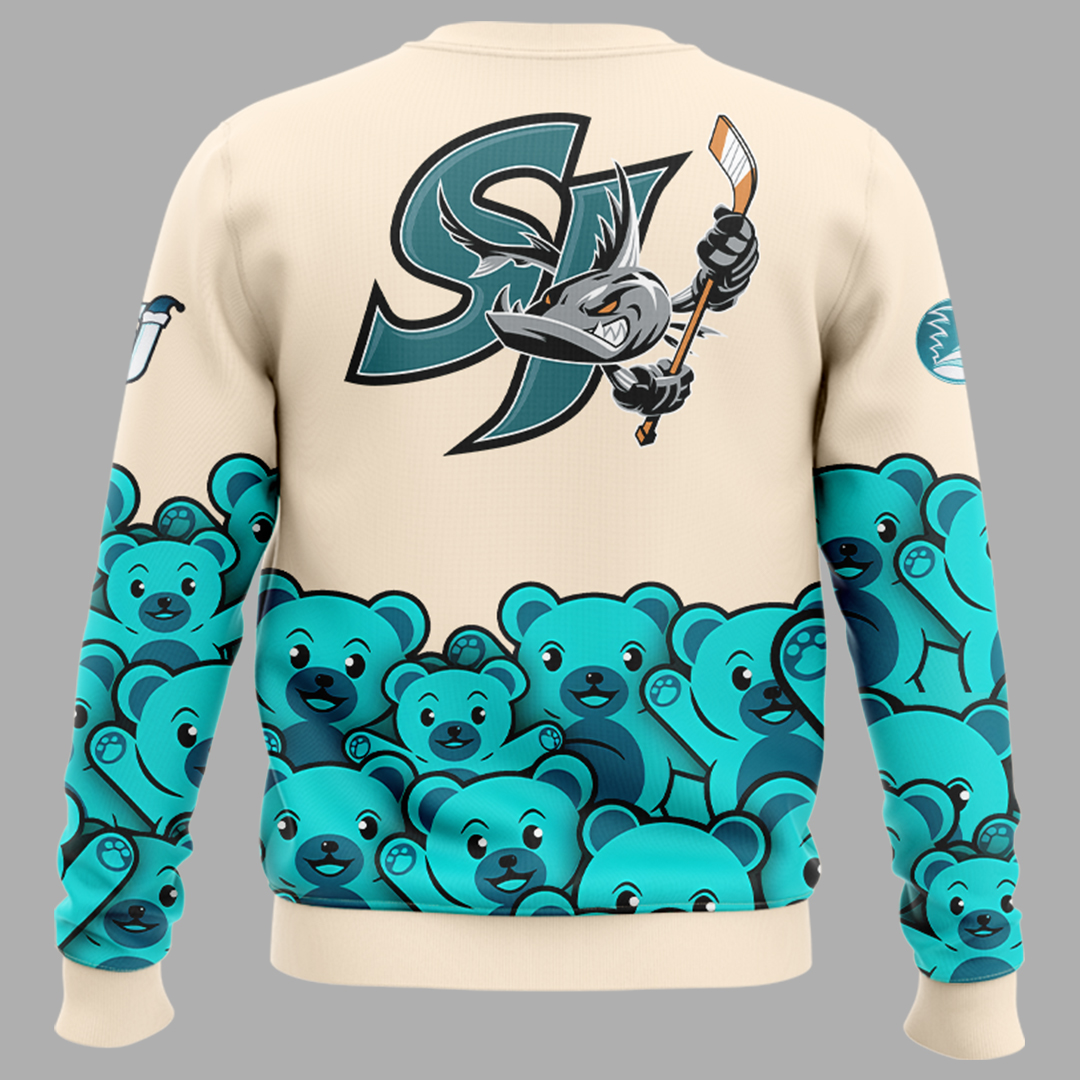 San Jose Barracuda SWEATSHIRT 2024 - Famjoys San Jose Barracuda SWEATSHIRT 2024 - Famjoys
