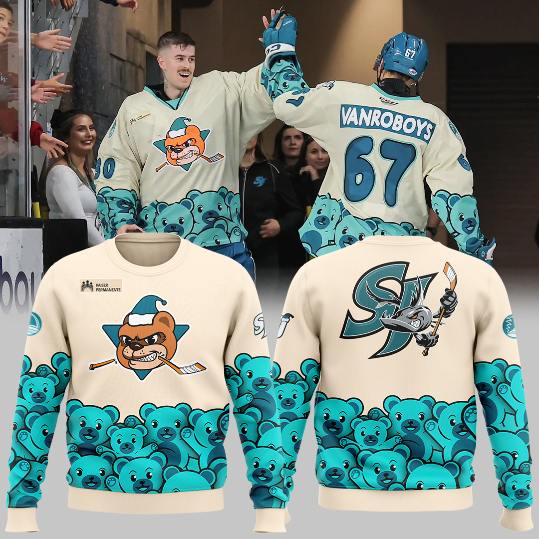 San Jose Barracuda SWEATSHIRT 2024 - Famjoys San Jose Barracuda SWEATSHIRT 2024 - Famjoys